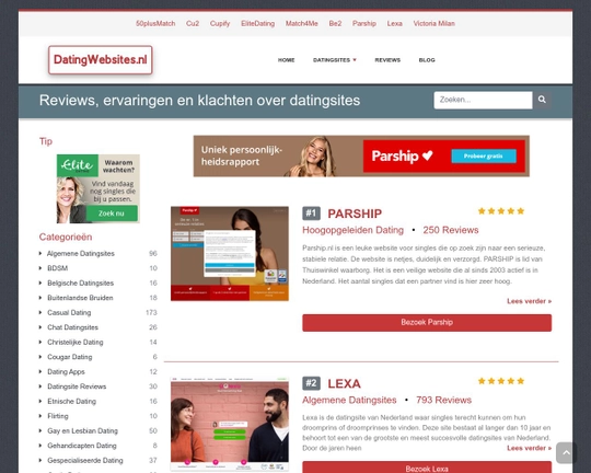 DatingWebsites.nl Logo